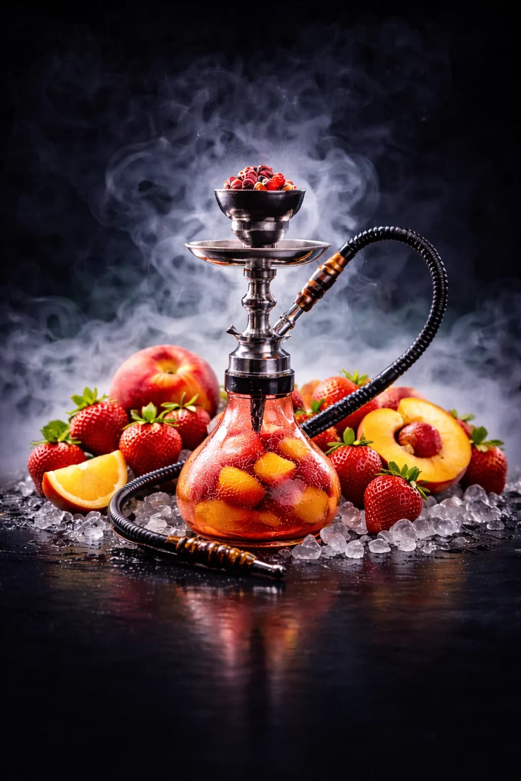 Strawberry Peach premium hookah flavour at His & Hers Lounge Philadelphia