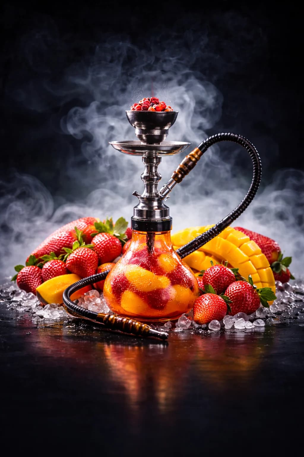 Strawberry Mango premium hookah flavour at His & Hers Lounge Philadelphia